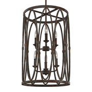 Visual Comfort Studio F3223/6DA Patrice Six Light Hanging Shade, Deep Abyss Alternate Image.jpg