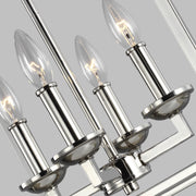 Visual Comfort Studio F3275/4PN Woodruff Four Light Lantern, Polished Nickel Alternate Image 2.jpg