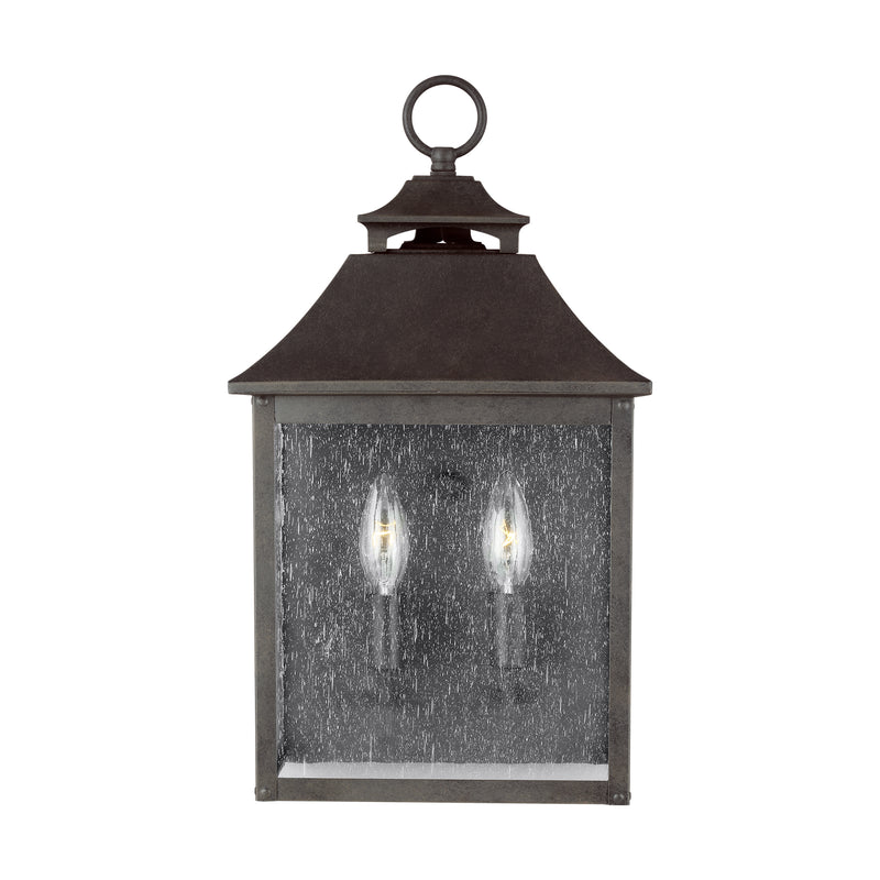 Visual Comfort Studio OL14400SBL Galena Two Light Pocket Wall Lantern, Sable Main Image.jpg