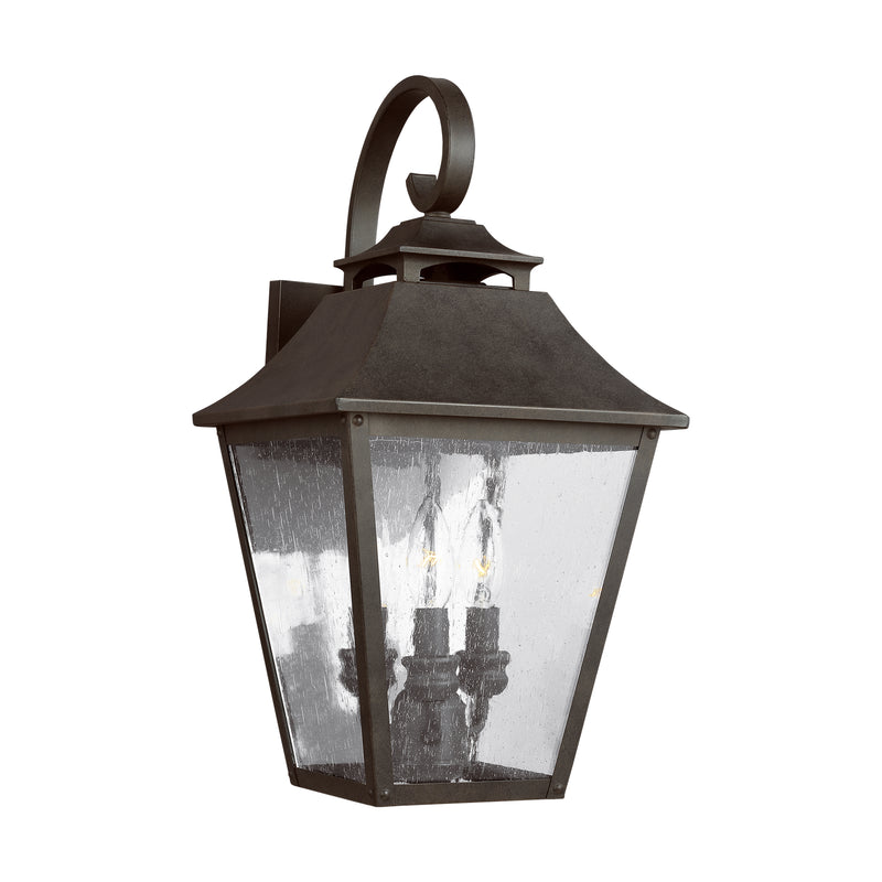 Visual Comfort Studio OL14403SBL Galena Three Light Lantern, Sable Main Image.jpg