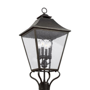 Visual Comfort Studio OL14407SBL Galena Four Light Post Lantern, Sable Main Image.jpg