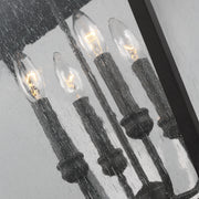 Visual Comfort Studio OL14409SBL Galena Four Light Pendant, Sable Alternate Image 2.jpg
