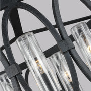 Visual Comfort Studio OLF3222/5DWZ Patrice Five Light Outdoor Chandelier, Dark Weathered Zinc Alternate Image 2.jpg