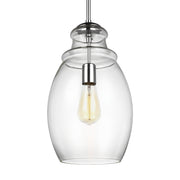 Generation Lighting P1484CH Marino One Light Pendant, Chrome Alternate Image.jpg