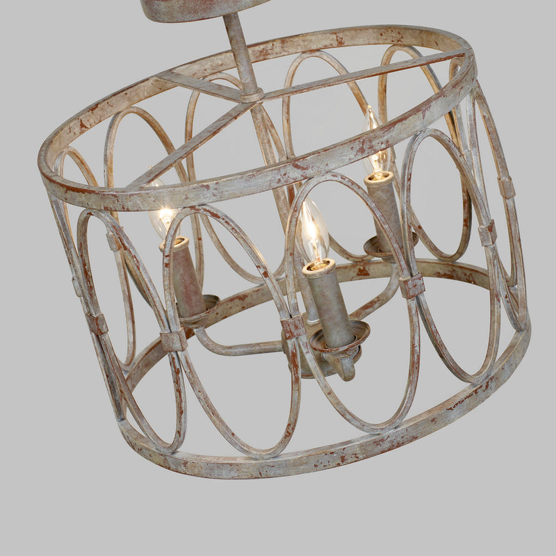 Visual Comfort Studio SF346DA Patrice Three Light Semi-Flush Mount, Deep Abyss Alternate Image.jpg