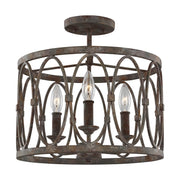 Visual Comfort Studio SF346DA Patrice Three Light Semi-Flush Mount, Deep Abyss Main Image.jpg