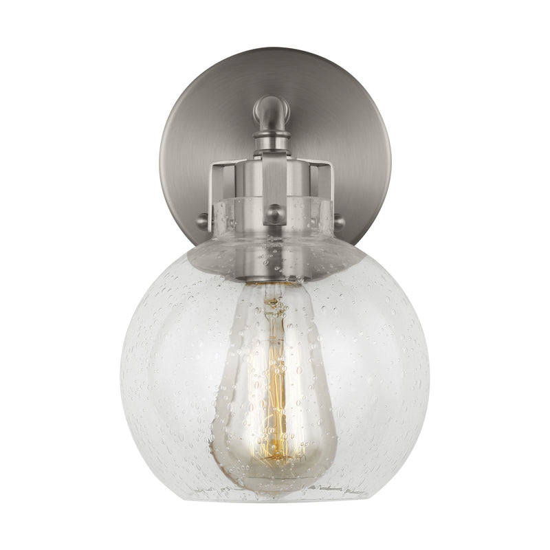 Visual Comfort Studio VS24401SN Clara One Light Wall Sconce, Satin Nickel Alternate Image.jpg