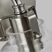 Visual Comfort Studio VS24401SN Clara One Light Wall Sconce, Satin Nickel Alternate Image 2.jpg