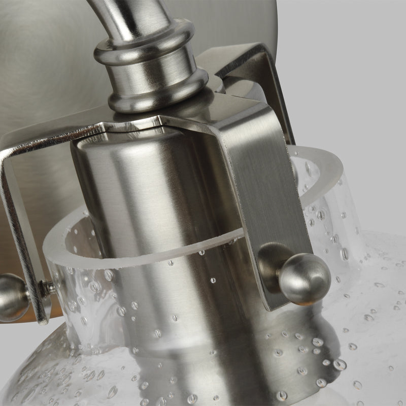 Visual Comfort Studio VS24401SN Clara One Light Wall Sconce, Satin Nickel Alternate Image 2.jpg