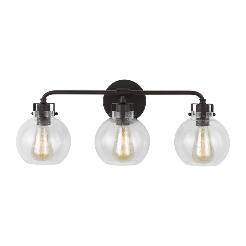 Visual Comfort Studio VS24403ORB Clara Three Light Vanity, Oil Rubbed Bronze Main Image.jpg