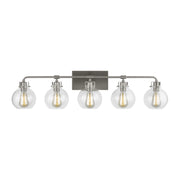 Visual Comfort Studio VS24405SN Clara Five Light Vanity, Satin Nickel Main Image.jpg