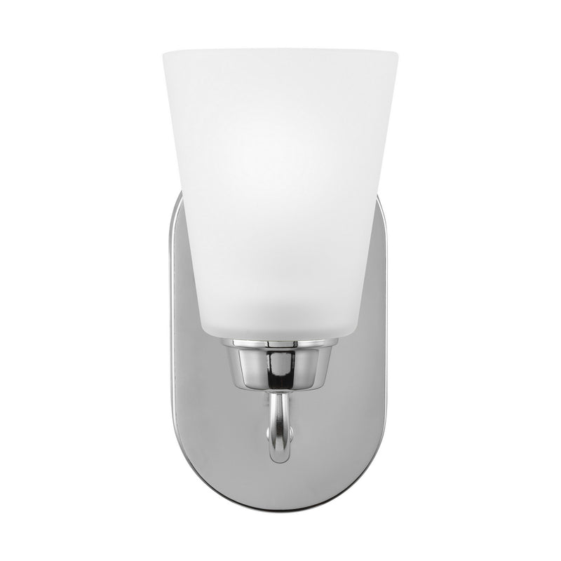 Generation Lighting 4115201EN3-05 Kerrville One Light Wall / Bath Sconce, Chrome Alternate Image.jpg