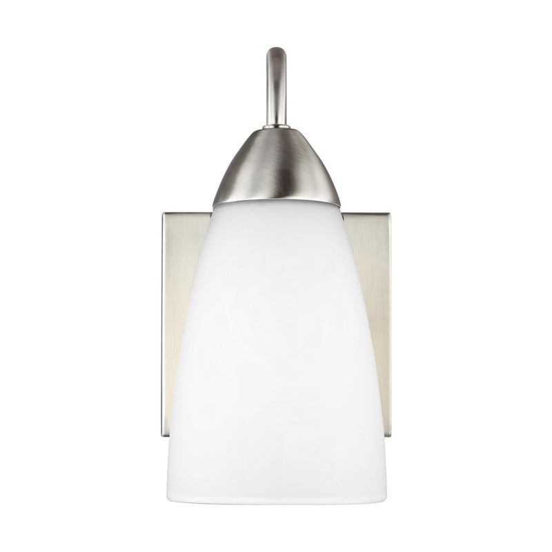 Generation Lighting 4120201-962 Seville One Light Wall / Bath Sconce, Brushed Nickel Alternate Image.jpg