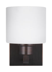 Generation Lighting 4128801-710 Canfield One Light Wall / Bath Sconce, Bronze Main Image.jpg