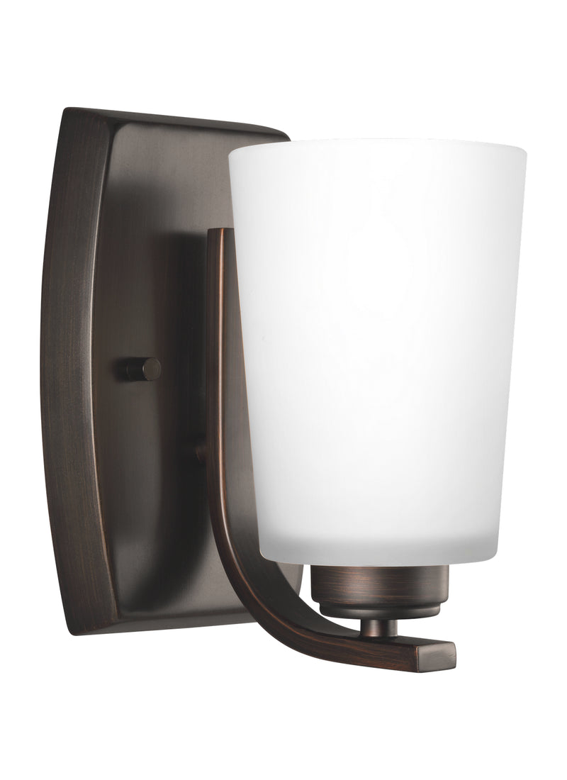 Generation Lighting 4128901EN3-710 Franport One Light Wall / Bath Sconce, Bronze Main Image.jpg