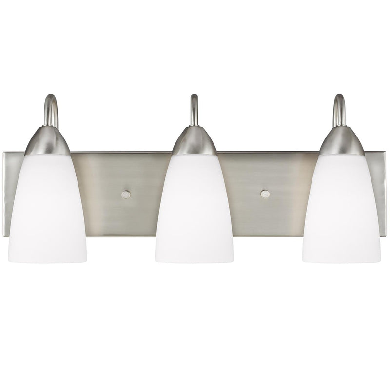 Generation Lighting 4420203EN3-962 Seville Three Light Wall / Bath, Brushed Nickel Main Image.jpg