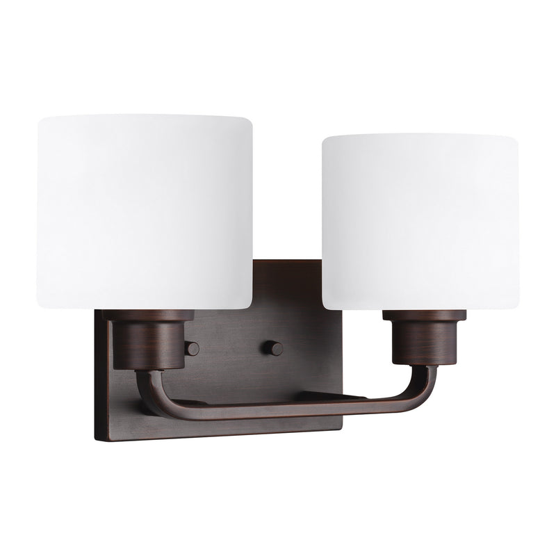 Generation Lighting 4428802-710 Canfield Two Light Wall / Bath, Bronze Alternate Image.jpg