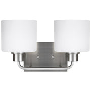 Generation Lighting 4428802EN3-962 Canfield Two Light Wall / Bath, Brushed Nickel Main Image.jpg