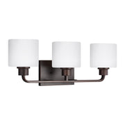 Generation Lighting 4428803-710 Canfield Three Light Wall / Bath, Bronze Alternate Image.jpg