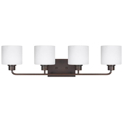 Generation Lighting 4428804EN3-710 Canfield Four Light Wall / Bath, Bronze Main Image.jpg