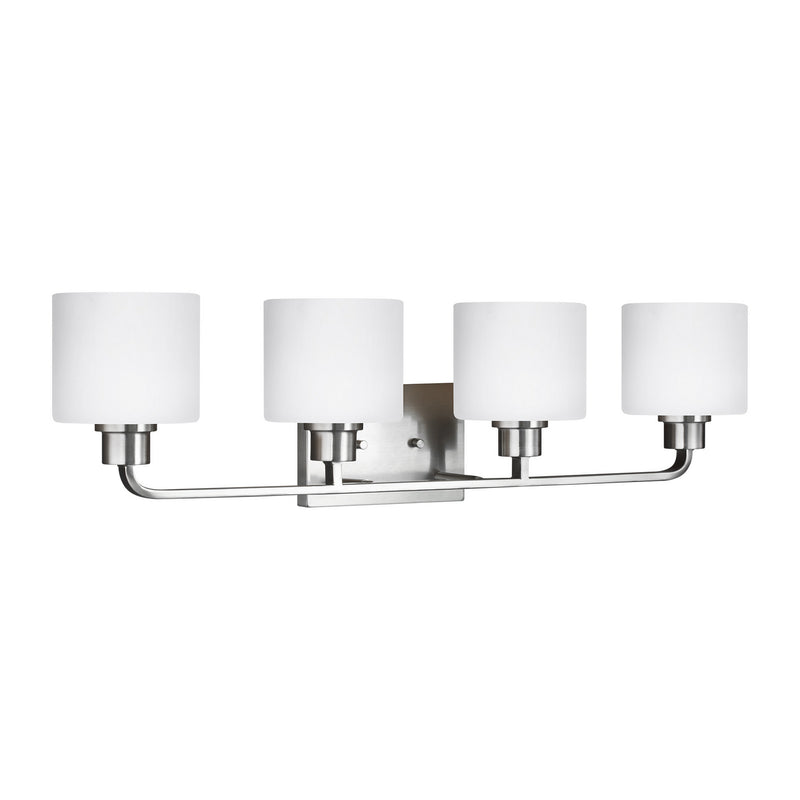 Generation Lighting 4428804EN3-962 Canfield Four Light Wall / Bath, Brushed Nickel Alternate Image.jpg