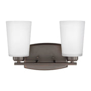 Generation Lighting 4428902-710 Franport Two Light Wall / Bath, Bronze Main Image.jpg