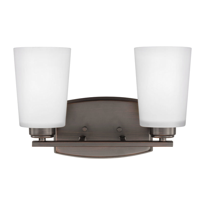 Generation Lighting 4428902EN3-710 Franport Two Light Wall / Bath, Bronze Main Image.jpg
