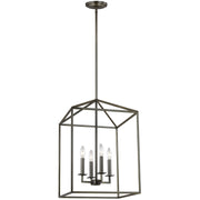 Generation Lighting 5115004EN-710 Perryton Four Light Hall / Foyer, Bronze Main Image.jpg