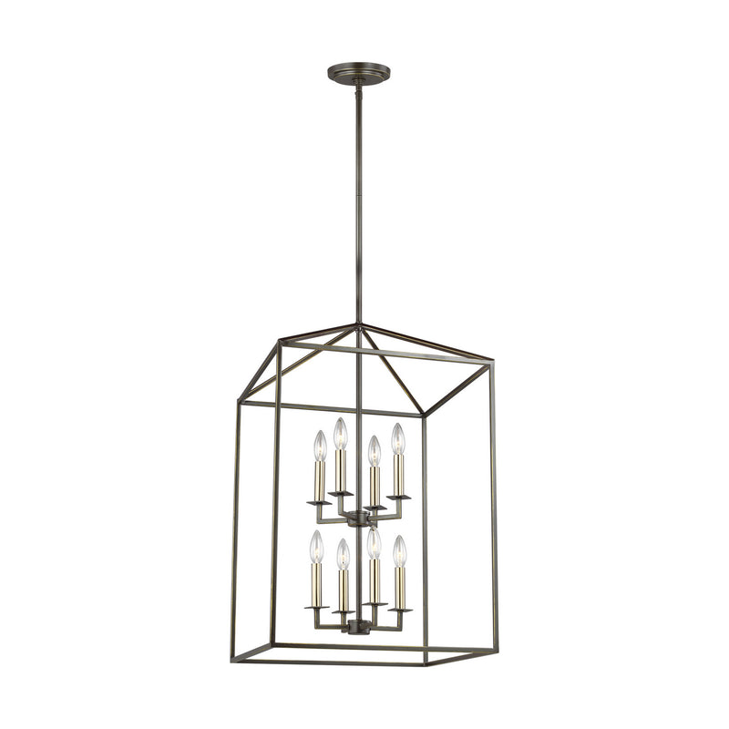 Generation Lighting 5115008-710 Perryton Eight Light Hall / Foyer, Bronze Alternate Image.jpg