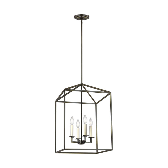 Generation Lighting 5215004-710 Perryton Four Light Hall / Foyer, Bronze Alternate Image.jpg