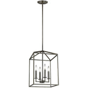 Generation Lighting 5215004-710 Perryton Four Light Hall / Foyer, Bronze Main Image.jpg