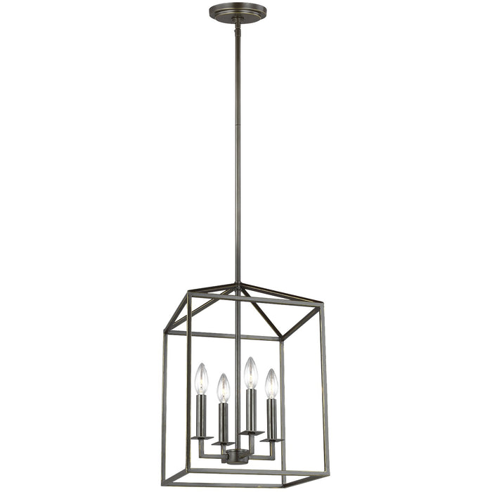 Generation Lighting 5215004-710 Perryton Four Light Hall / Foyer, Bronze Main Image.jpg