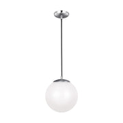 Visual Comfort Studio 602093S-04 Leo - Hanging Globe LED Pendant, Satin Aluminum Alternate Image.jpg