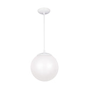 Visual Comfort Studio 602093S-15 Leo - Hanging Globe LED Pendant, White Alternate Image.jpg