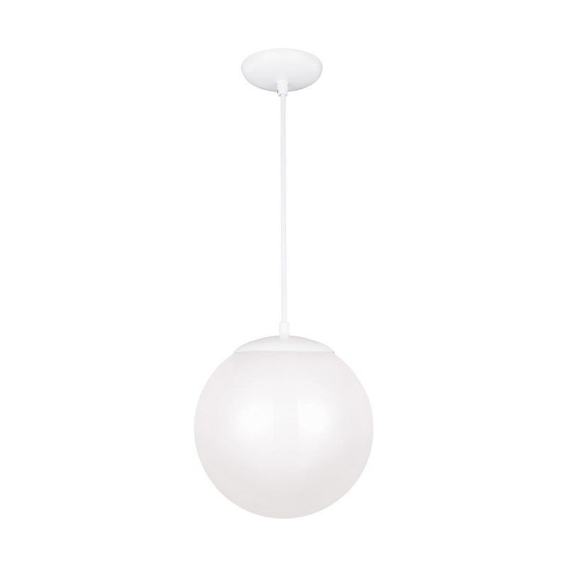 Visual Comfort Studio 602293S-15 Leo - Hanging Globe LED Pendant, White Alternate Image.jpg