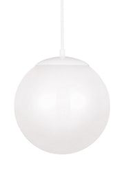 Visual Comfort Studio 602293S-15 Leo - Hanging Globe LED Pendant, White Main Image.jpg