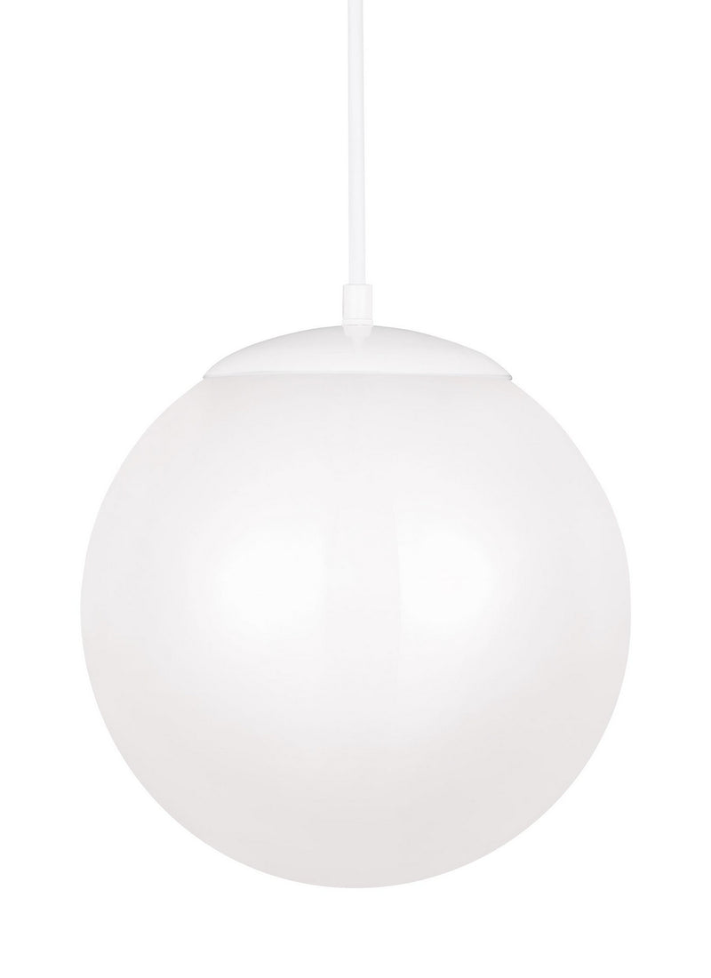 Visual Comfort Studio 602293S-15 Leo - Hanging Globe LED Pendant, White Main Image.jpg