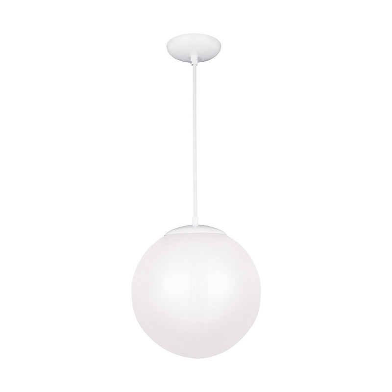 Visual Comfort Studio 602493S-15 Leo - Hanging Globe LED Pendant, White Alternate Image.jpg