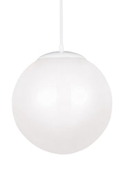 Visual Comfort Studio 602493S-15 Leo - Hanging Globe LED Pendant, White Main Image.jpg