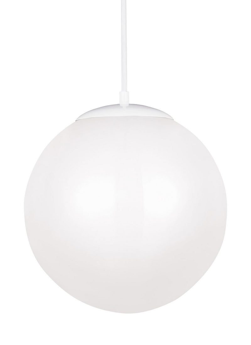 Visual Comfort Studio 602493S-15 Leo - Hanging Globe LED Pendant, White Main Image.jpg