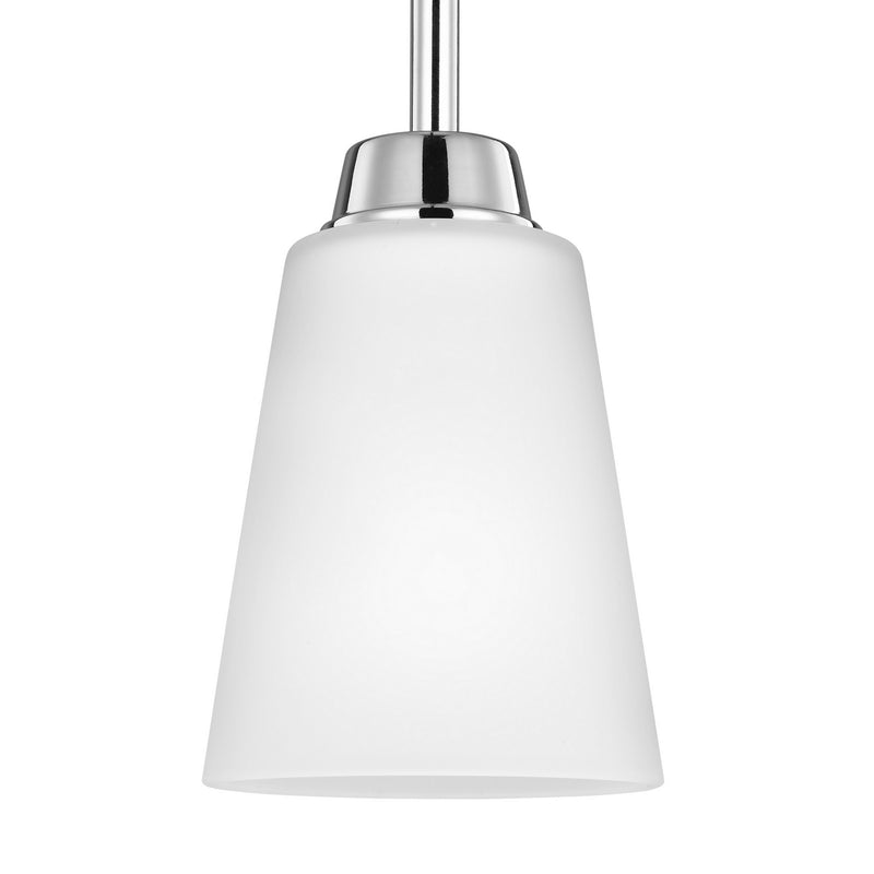 Generation Lighting 6115201-05 Kerrville One Light Mini-Pendant, Chrome Alternate Image.jpg