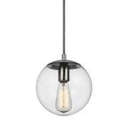 Visual Comfort Studio 6501801-04 Leo - Hanging Globe One Light Pendant, Satin Aluminum Alternate Image.jpg