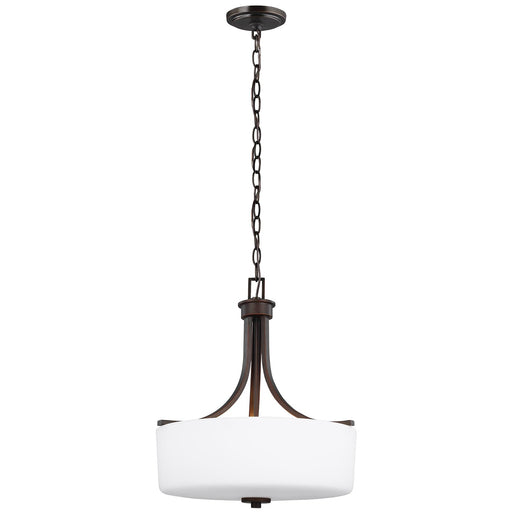 Generation Lighting 6528803EN3-710 Canfield Three Light Pendant, Bronze Main Image.jpg