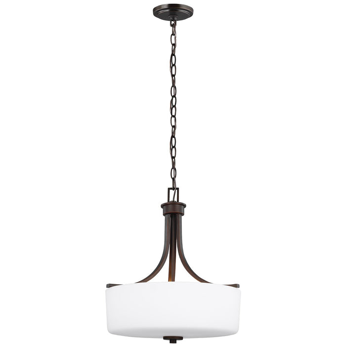 Generation Lighting 6528803EN3-710 Canfield Three Light Pendant, Bronze Main Image.jpg