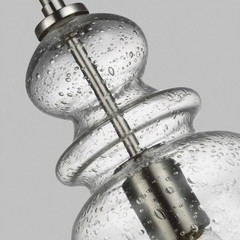 Generation Lighting 6536901-962 Kea One Light Pendant, Brushed Nickel Alternate Image 2.jpg