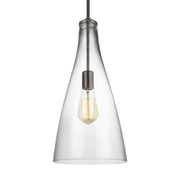 Visual Comfort Studio 6537001-710 Arilda One Light Pendant, Bronze Alternate Image.jpg