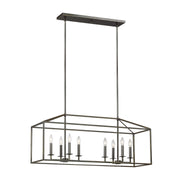 Generation Lighting 6615008EN-710 Perryton Eight Light Island Pendant, Bronze Main Image.jpg
