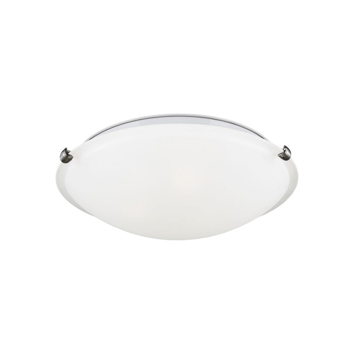 Generation Lighting 7443593S-962 Clip Ceiling Flush Mount LED Flush Mount, Brushed Nickel Main Image.jpg