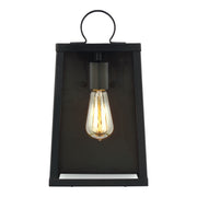 Visual Comfort Studio 8637101-12 Marinus One Light Outdoor Wall Lantern, Black Main Image.jpg