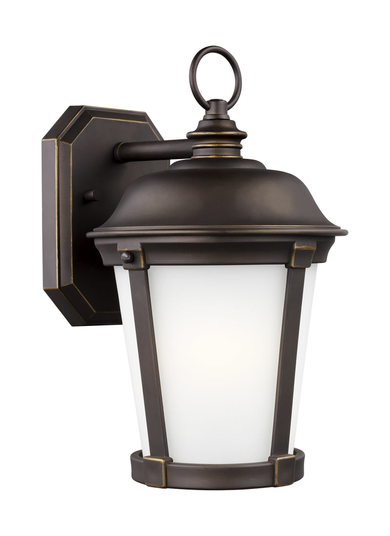 Generation Lighting 8650701-71 Calder One Light Outdoor Wall Lantern, Antique Bronze Main Image.jpg
